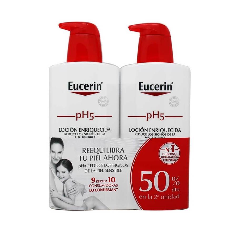 Eucerin Loción enriquecida 400ml  pH5 50% en 2ª unidad | 30