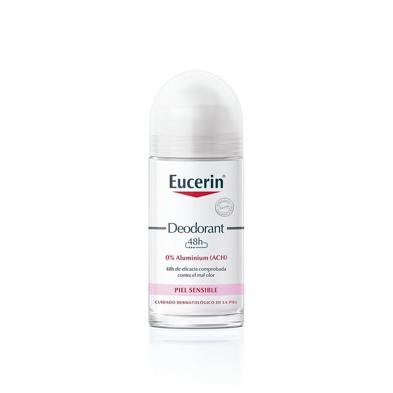 Eucerin Desodorante 0% Aluminio Roll-On 24 horas | 4005800160974