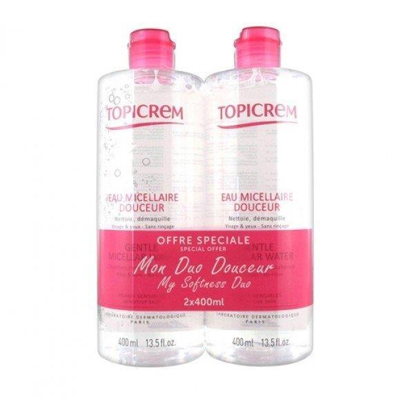 Pack duo topicrem agua micelar 400ml | 21