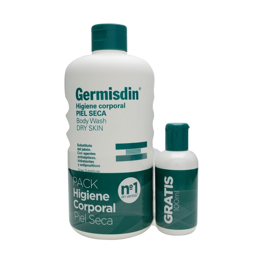 Germisdin® Higiene Corporal piel seca 1l + piel seca 100ml | 22