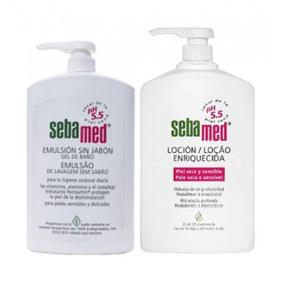 Sebamed Pack Emulsion 1l + Locion Enriquecida 1l | 12